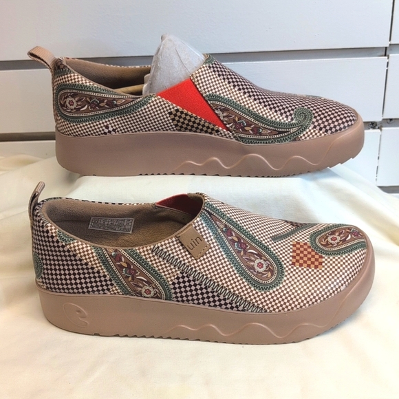 UIN Women's Paisley Check II Toledo IX Walking Shoe NEW!! Size 8.5 - Picture 8 of 12